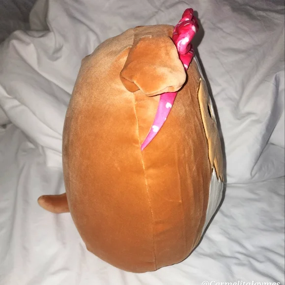 ANDRES 🎀 Sheltie Dog Valentine 2024 Original Squishmallow by Kelly Toy ☆》NWT《☆ - Picture 5 of 8